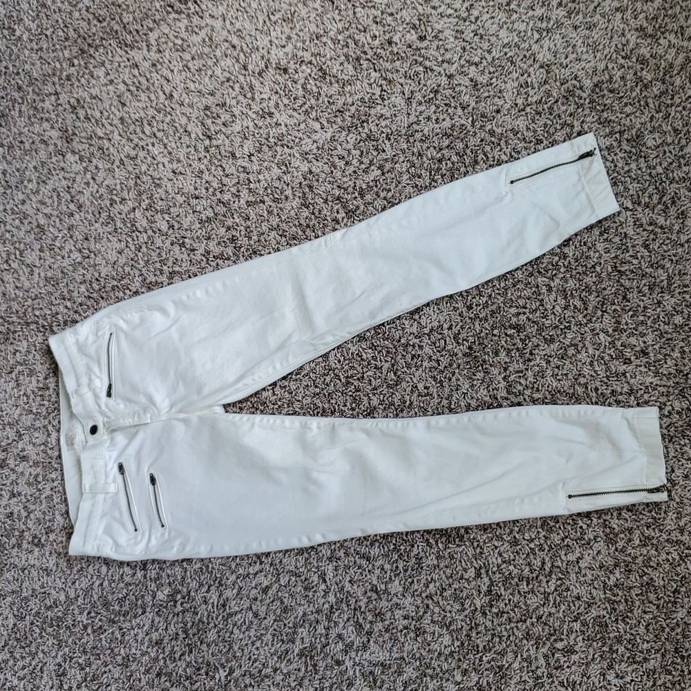 J.Crew Stretch white pants
